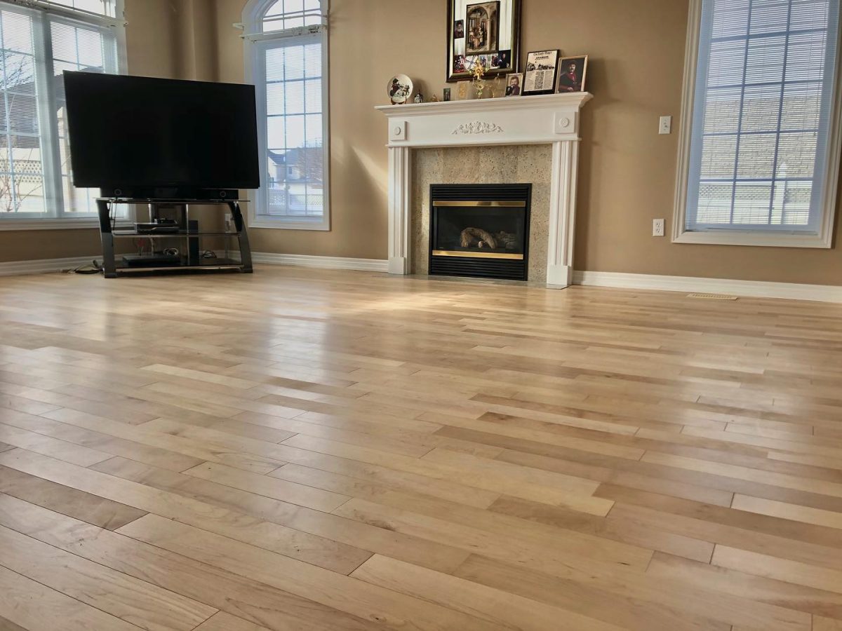 Family Room Wooden Flooring